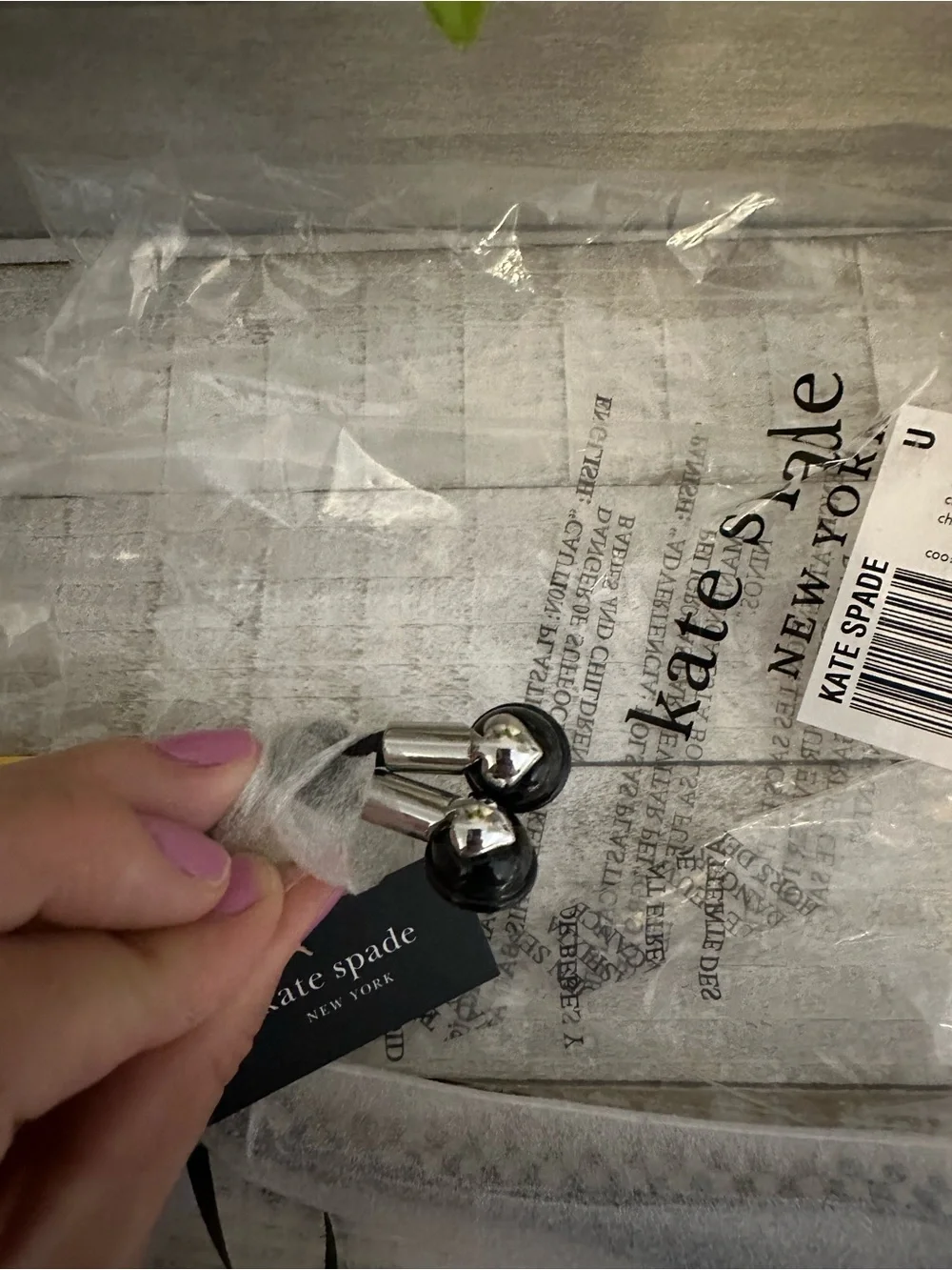 Nwt Kate spade NYC metro card bag charm